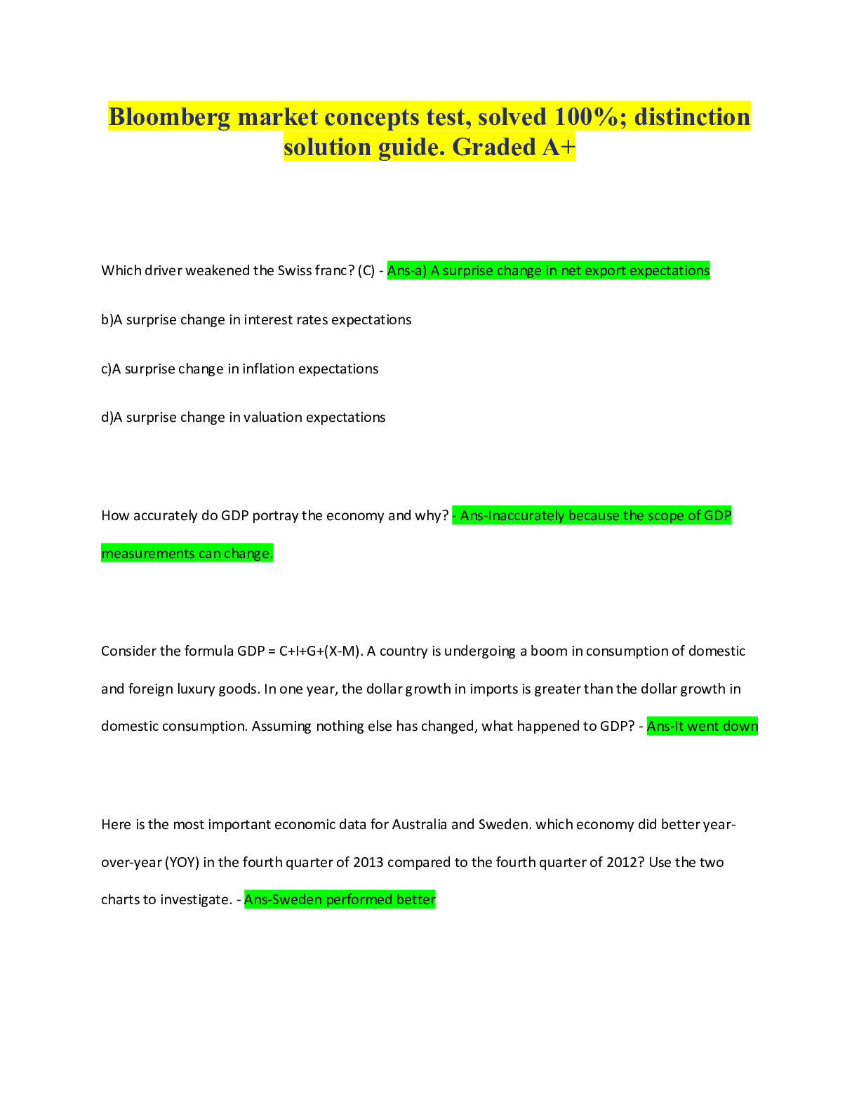 EVERFI Module 3 Budgeting Answers - Browsegrades